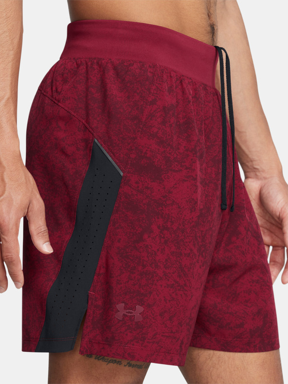 Under Armour Muške kratke hlače Under Armour UA LAUNCH PRO 7'' PRTD SHORT-RED