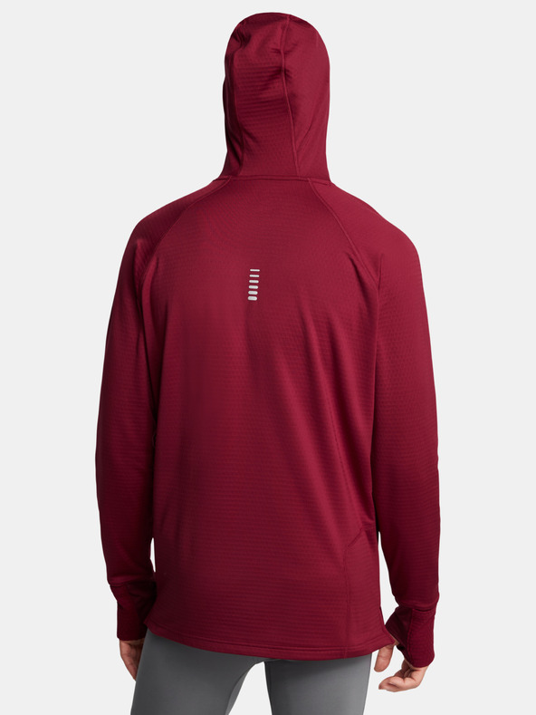 Under Armour Muški sweatshirt Under Armour UA LAUNCH ELITE CW HOODY-RED