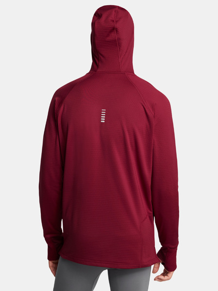 Under Armour Muški sweatshirt Under Armour UA LAUNCH ELITE CW HOODY-RED