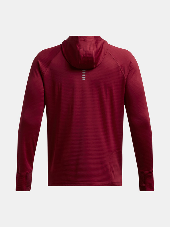 Under Armour Muški sweatshirt Under Armour UA LAUNCH ELITE CW HOODY-RED