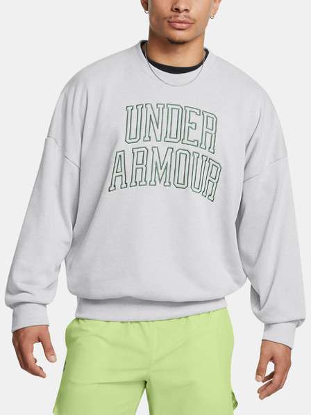 Under Armour Muška majica Under Armour UA Icon HWT Terry OS Crew-GRY