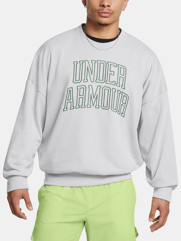 Under Armour Muška majica Under Armour UA Icon HWT Terry OS Crew-GRY