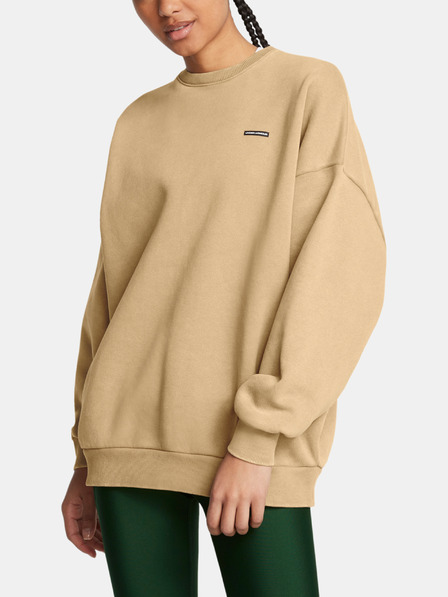 Under Armour Ženska majica Under Armour UA Icon HWT Flc OS Crew-BRN