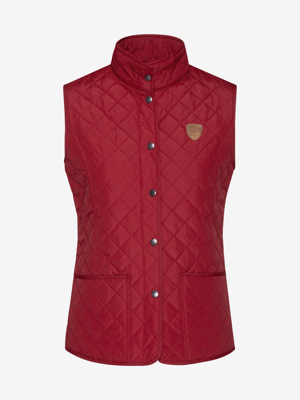 Sam 73 Sam 73 Martha ženski crveni prošiveni prsluk