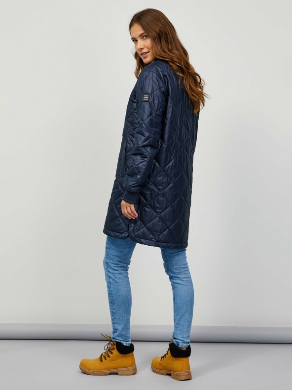 Sam 73 Sam 73 ženski tamnoplavi prošiveni kaput