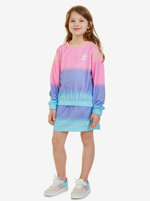 Sam 73 Ružičasta suknja na pruge za djevojčice SAM 73 Abby