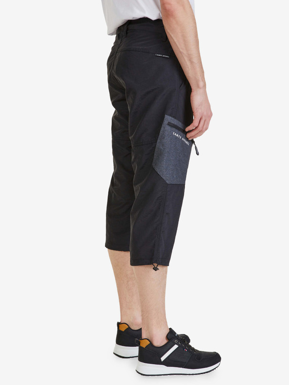 Sam 73 Crne muške kratke hlače SAM 73 Sanjay