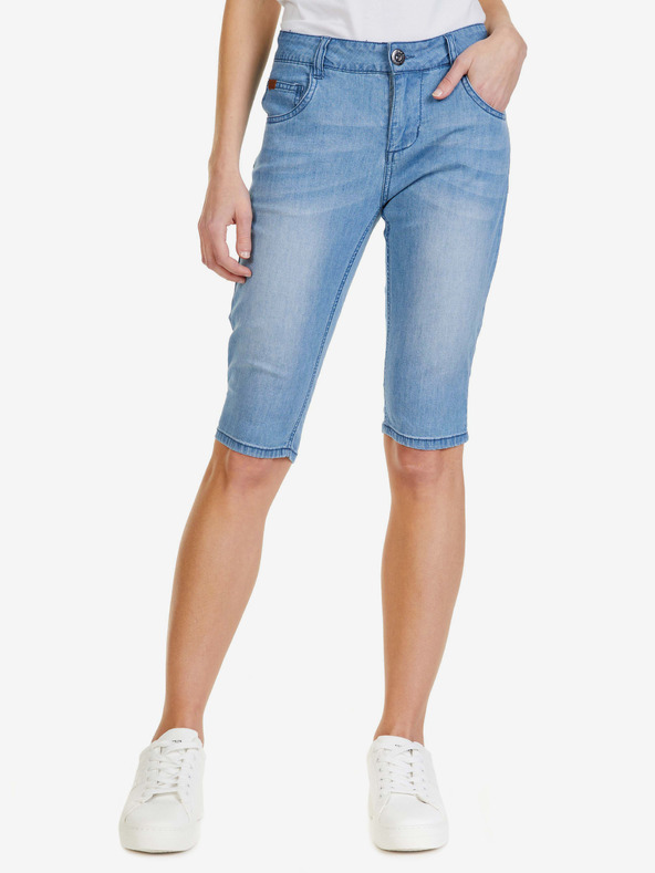 Sam 73 Plave ženske traper kratke hlače SAM 73 Cora