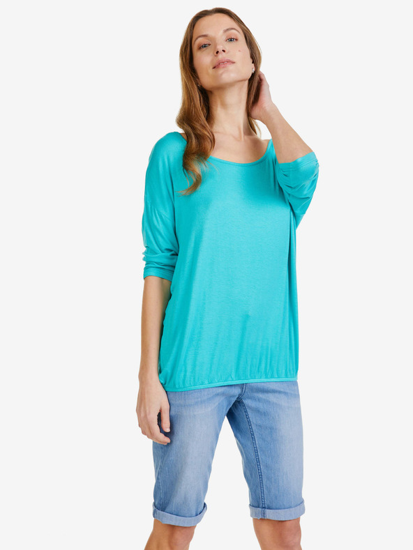 Sam 73 Tirkizna ženska majica kratkih rukava SAM 73 Cladys