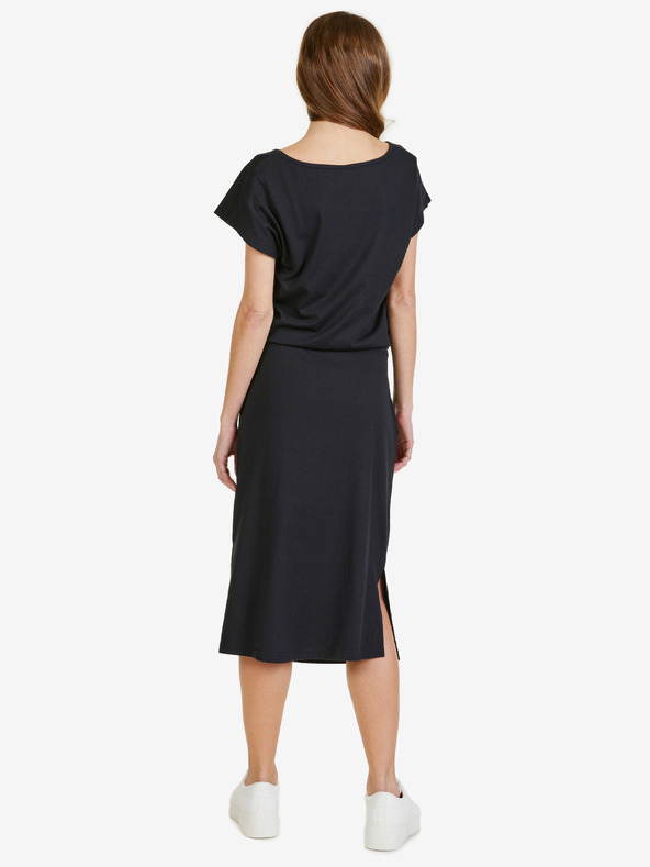 Sam 73 Crna ženska midi haljina SAM 73 Natalie