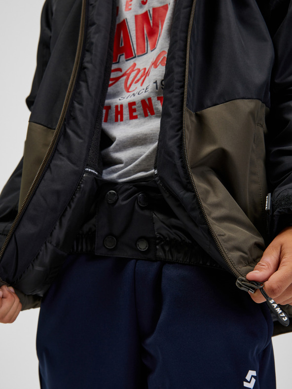 Sam 73 Kaki-crna dječja jakna SAM 73 Kimia