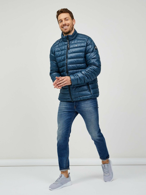 Sam 73 Tamnoplava muška prošivena jakna SAM 73 Otto