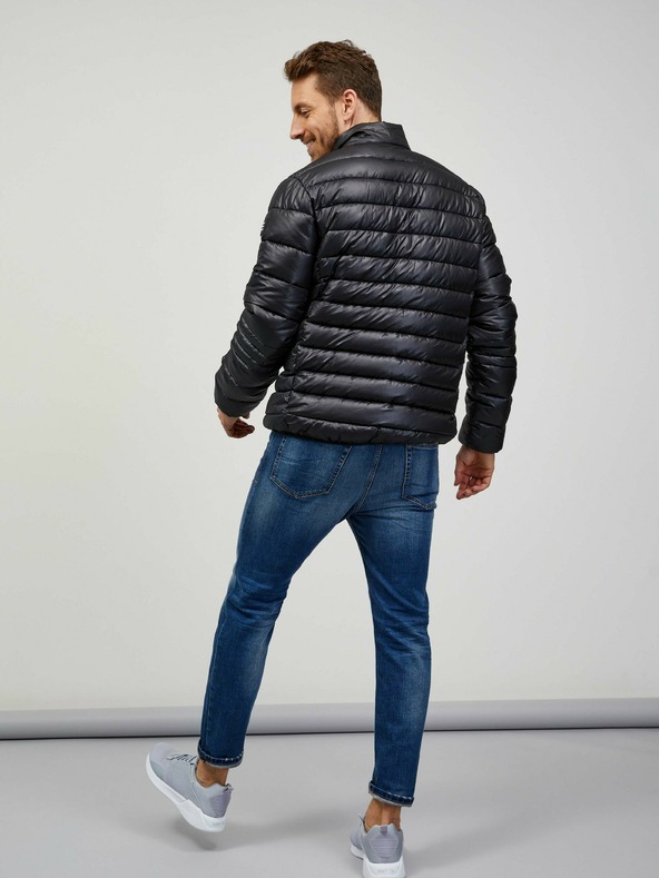 Sam 73 Crna muška prošivena jakna SAM 73 Otto