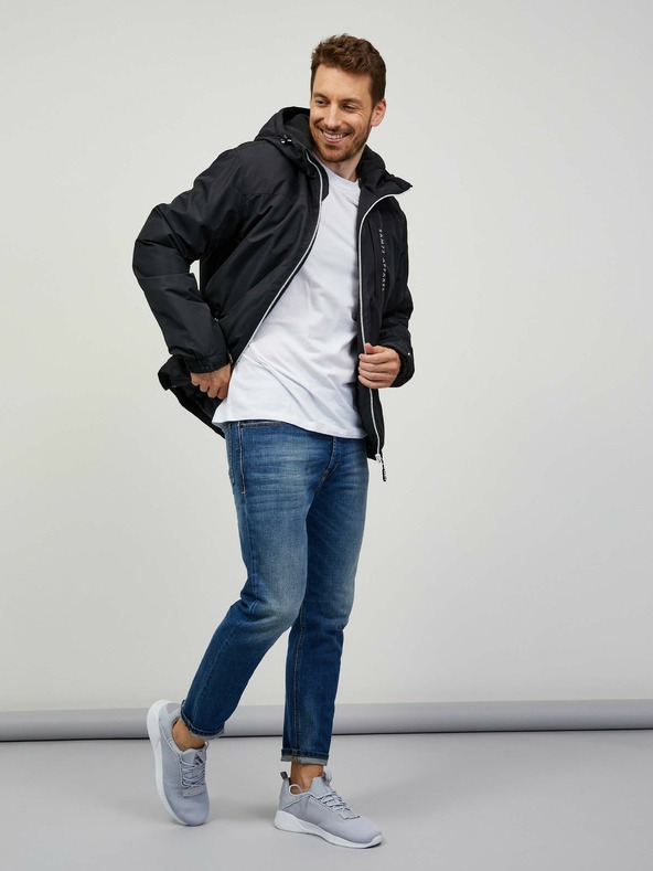 Sam 73 Crna muška lagana jakna SAM 73 Sigmund