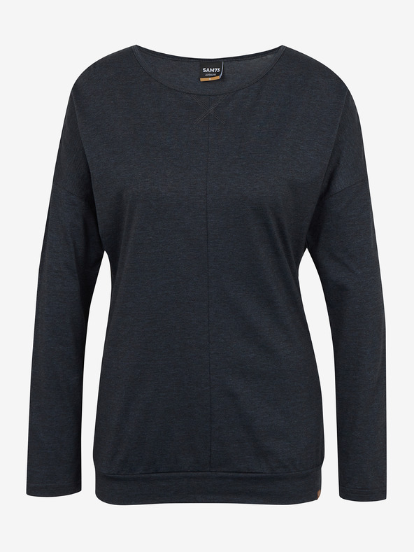 Sam 73 Crna ženska basic majica dugih rukava SAM 73 Azuka