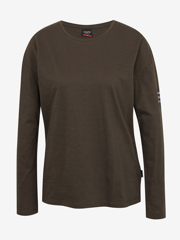 Sam 73 Sam 73 Ariasa ženska kaki majica dugih rukava