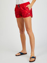 Sam 73 Crvene ženske kratke hlače s uzorkom SAM 73 Pisces