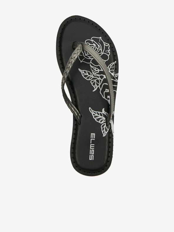 Sam 73 Crne ženske japanke s uzorkom SAM 73 Mia