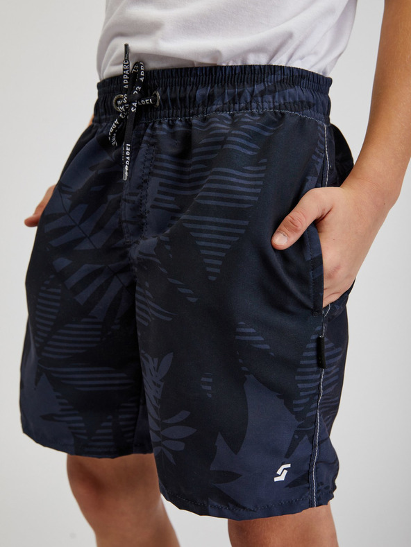 Sam 73 Tamnoplavi dječački kupaći kostim s uzorkom SAM73 Sanjeev