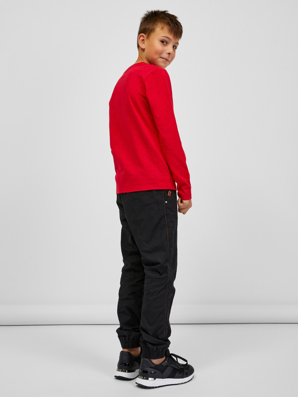 Sam 73 Crvena majica za dječake s dugim rukavima SAM 73 Celdor