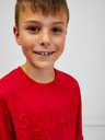 Sam 73 Crvena majica za dječake s dugim rukavima SAM 73 Celdor