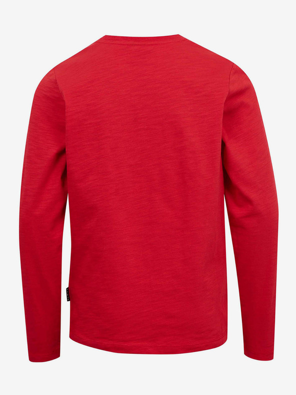 Sam 73 Crvena majica za dječake s dugim rukavima SAM 73 Celdor