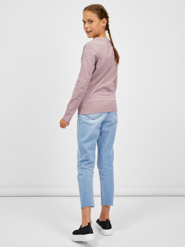 Sam 73 Stara roza djevojačka majica s dugim rukavima SAM 73 Vadania