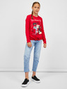 Sam 73 Crvena majica dugih rukava za djevojčice SAM 73 Vadania