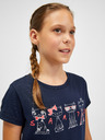 Sam 73 Tamnoplava majica za djevojčice SAM 73 Axill