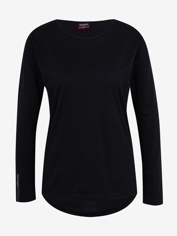 Sam 73 Ženska crna majica dugih rukava SAM 73 Patty