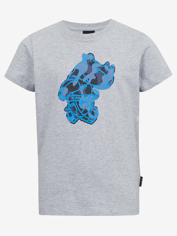 Sam 73 Svijetlo siva dječačka majica kratkih rukava SAM 73 Silaqui