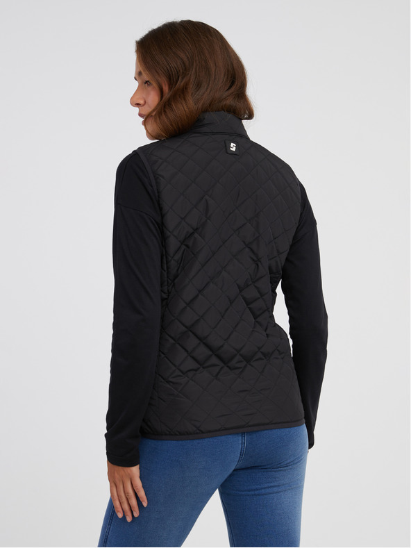 Sam 73 Crni ženski prošiveni prsluk SAM 73 Pictor