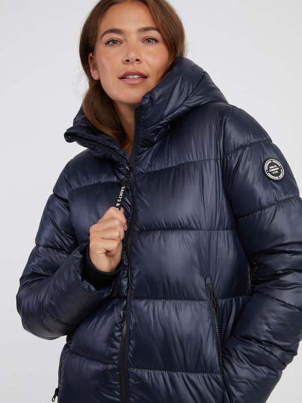 Sam 73 Tamno plava ženska zimska štepana jakna SAM 73 Jules