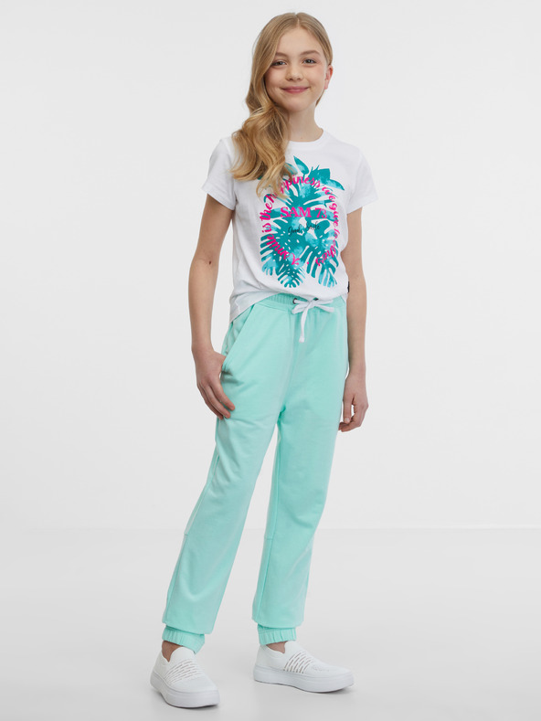 Sam 73 Djevojačke tirkizne trenirke SAM 73 Sula