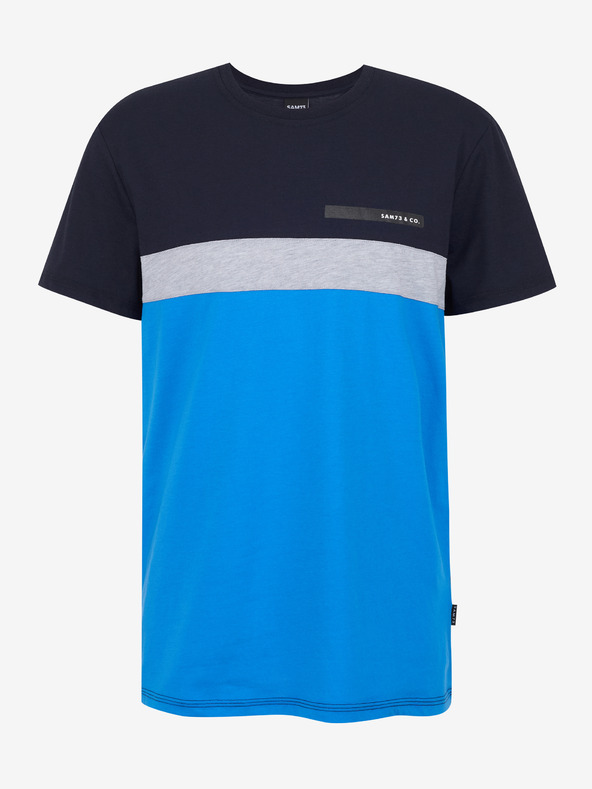 Sam 73 Plavo-crna muška majica SAM 73 Ernesto