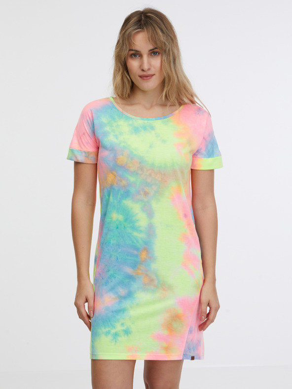 Sam 73 Plavo-zelena ženska haljina s uzorkom SAM 73 Talia