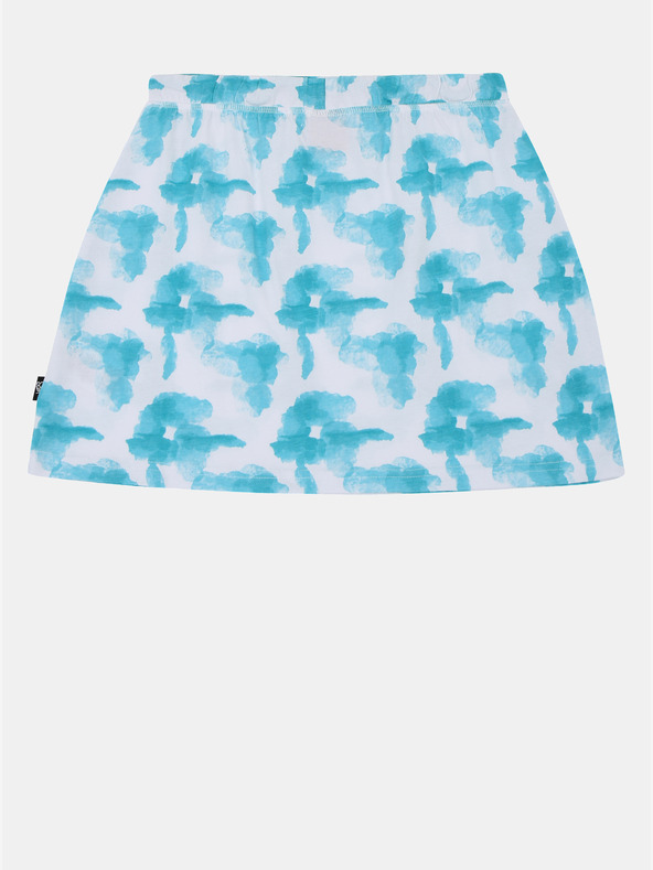 Sam 73 Bijelo-tirkizna djevojačka suknja s uzorkom SAM 73