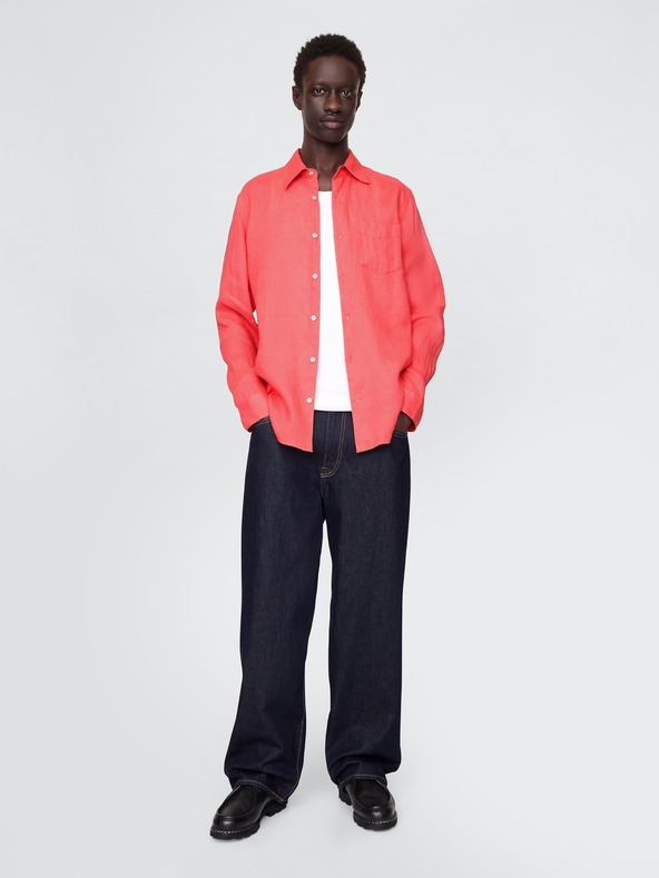 GAP Lanena košulja Classic Shirt GAP