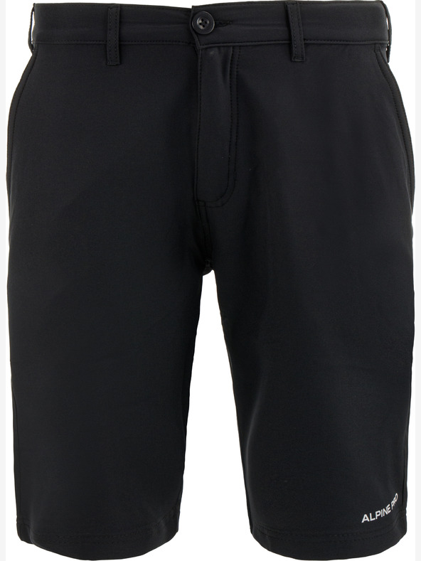 ALPINE PRO Muške kratke hlače koje se brzo suše i hladno suše ALPINE PRO HAMPTON crne