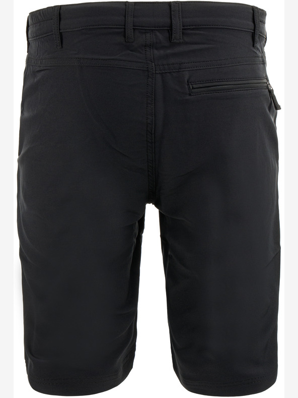 ALPINE PRO Muške kratke hlače koje se brzo suše i hladno suše ALPINE PRO HAMPTON crne