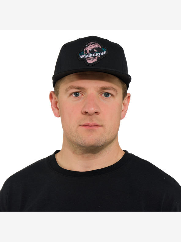 Horsefeathers Kapa - crna KONJSKA PERJA