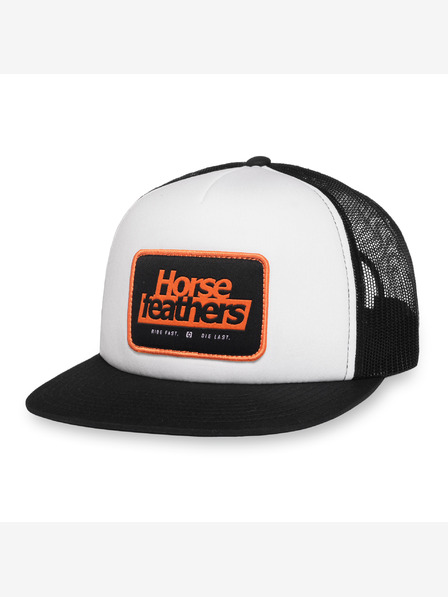 Horsefeathers Kapa s kotačićem - bijela KONJSKA PERJA