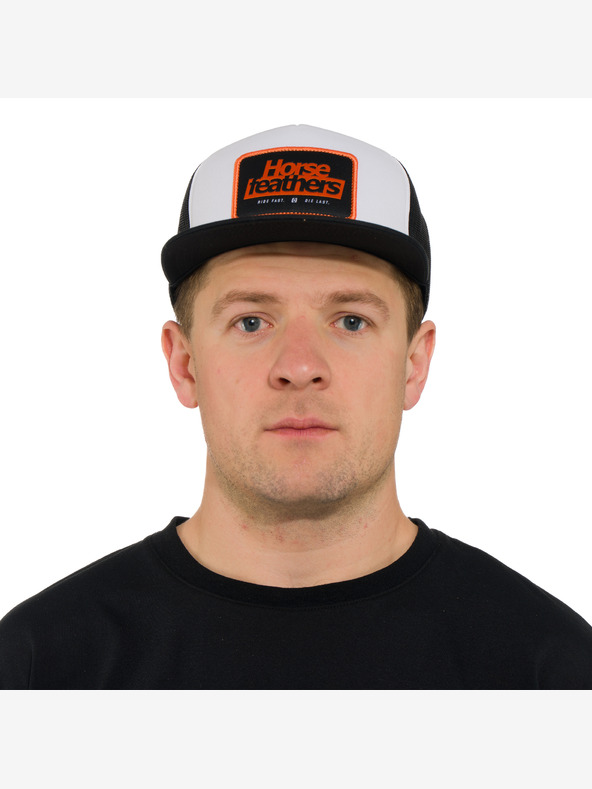 Horsefeathers Kapa s kotačićem - bijela KONJSKA PERJA