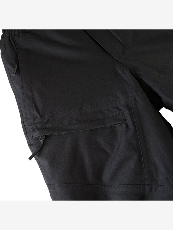 ALPINE PRO Dječje skijaške hlače s membranom ptx snow ALPINE PRO MERONO crne