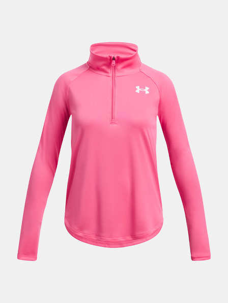 Under Armour Girls Under Armour Tech Graphic 1/2 majica s patentnim zatvaračem