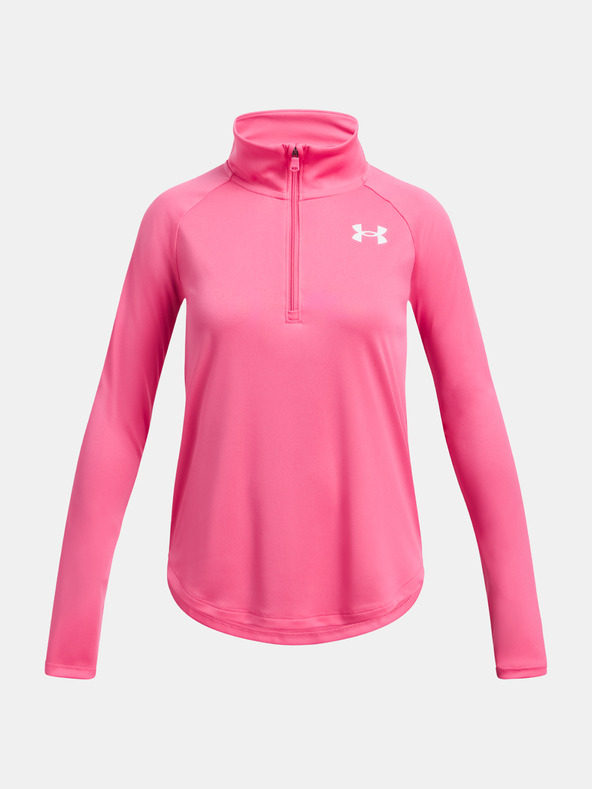 Under Armour Girls Under Armour Tech Graphic 1/2 majica s patentnim zatvaračem