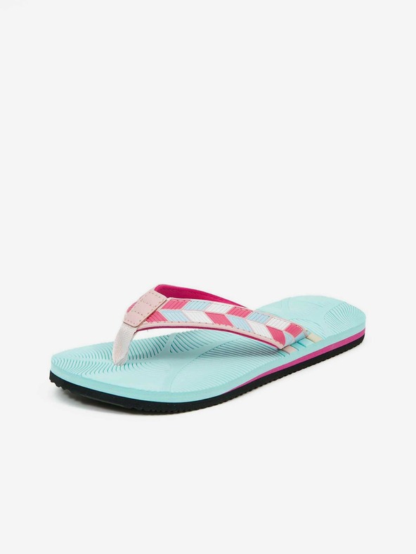 Sam 73 Tirkizno-ružičaste ženske japanke SAM 73 Voltaya