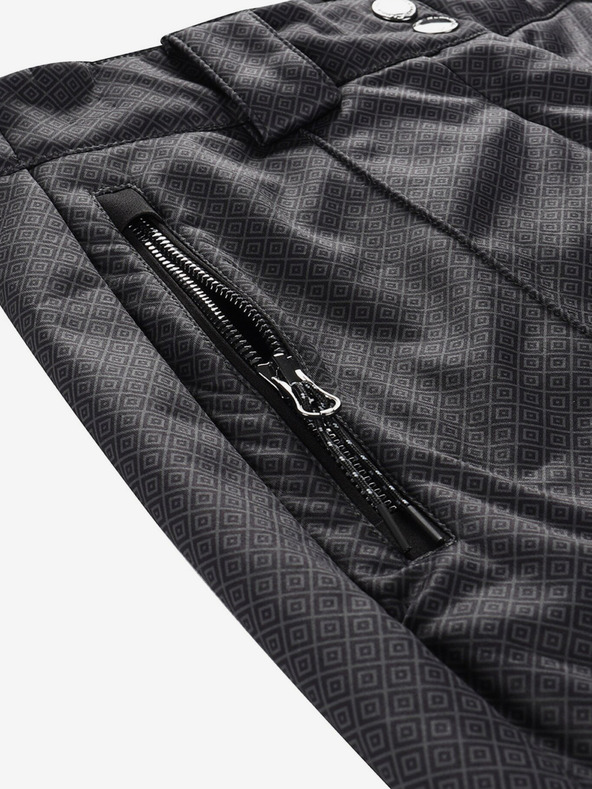 ALPINE PRO Ženske skijaške softshell hlače ALPINE PRO UFEDA crna varijanta pa