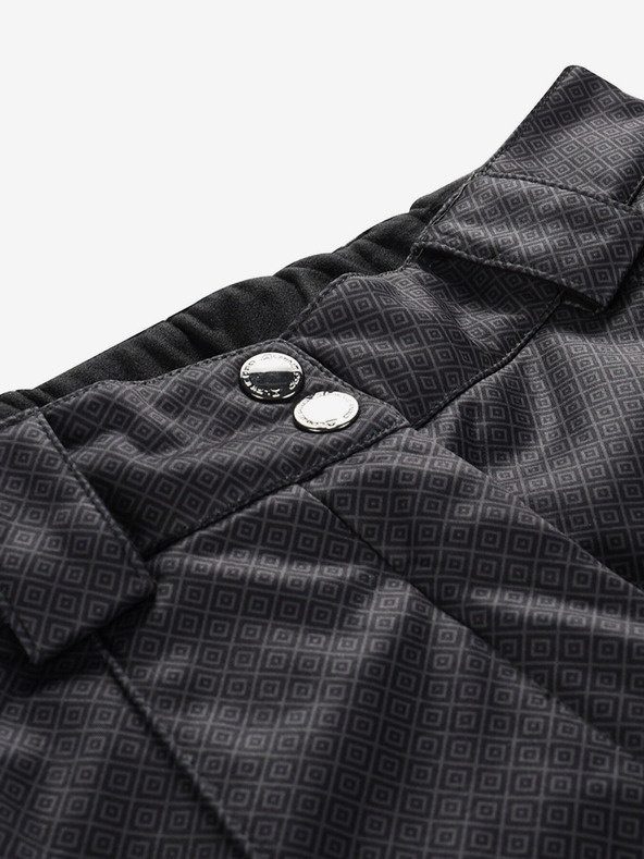 ALPINE PRO Ženske skijaške softshell hlače ALPINE PRO UFEDA crna varijanta pa