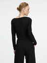 Orsay Crni ženski bodi s dugim rukavima ORSAY